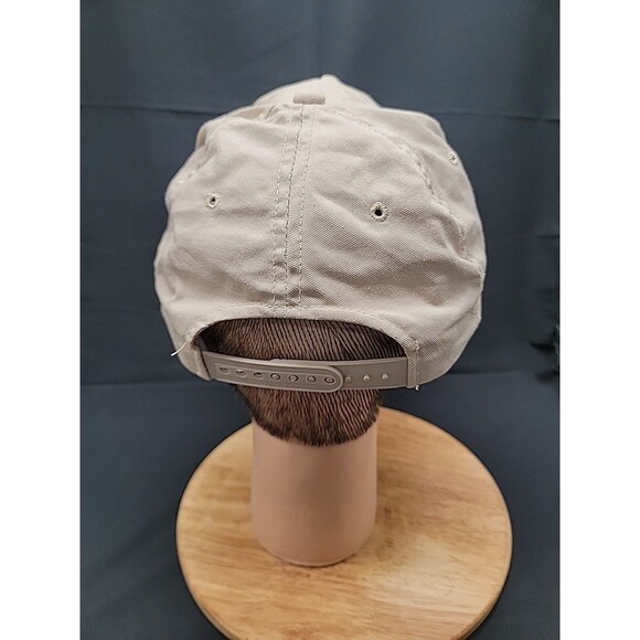 Vintage Ducks Unlimited Snapback Hat One Size Tan Embroidered - Picture 3 of 6